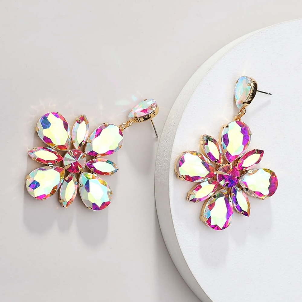 2.5 inch AB earrings